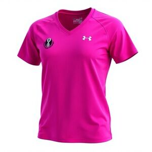 Under Armour Heat gear semi fitted V Neck Short Sleeve Tee